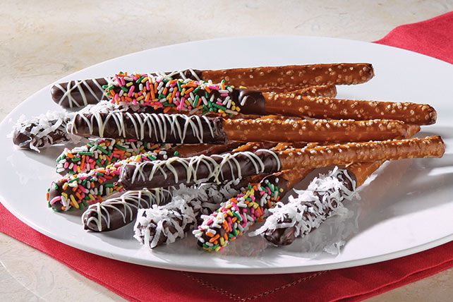 Chocolate-Covered Pretzels