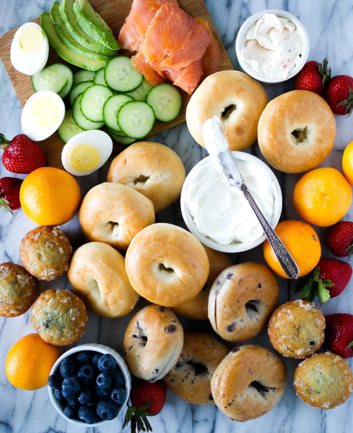 Make-Your-Own Bagel Bar