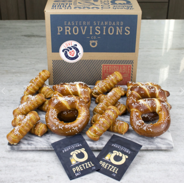 "True Love at First Bite" Soft Pretzel Gift Box